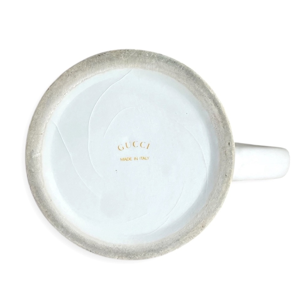 RARE Vintage 1980s Gucci Horse Bit Porcelain Coffee Cup Mug Made in Italy - Picture 8 of 11